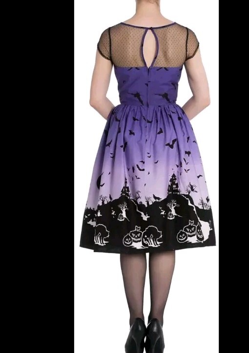 hell bunny purple crow dress Vintage Style Dresses & Clothing Boutique