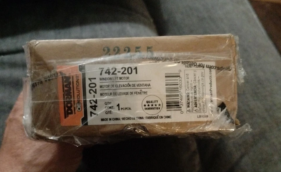 Мотор окна 742-201 Dorman передний пассажирский правосторонний новый под правую руку для Fusion - Изображение 4 из 4