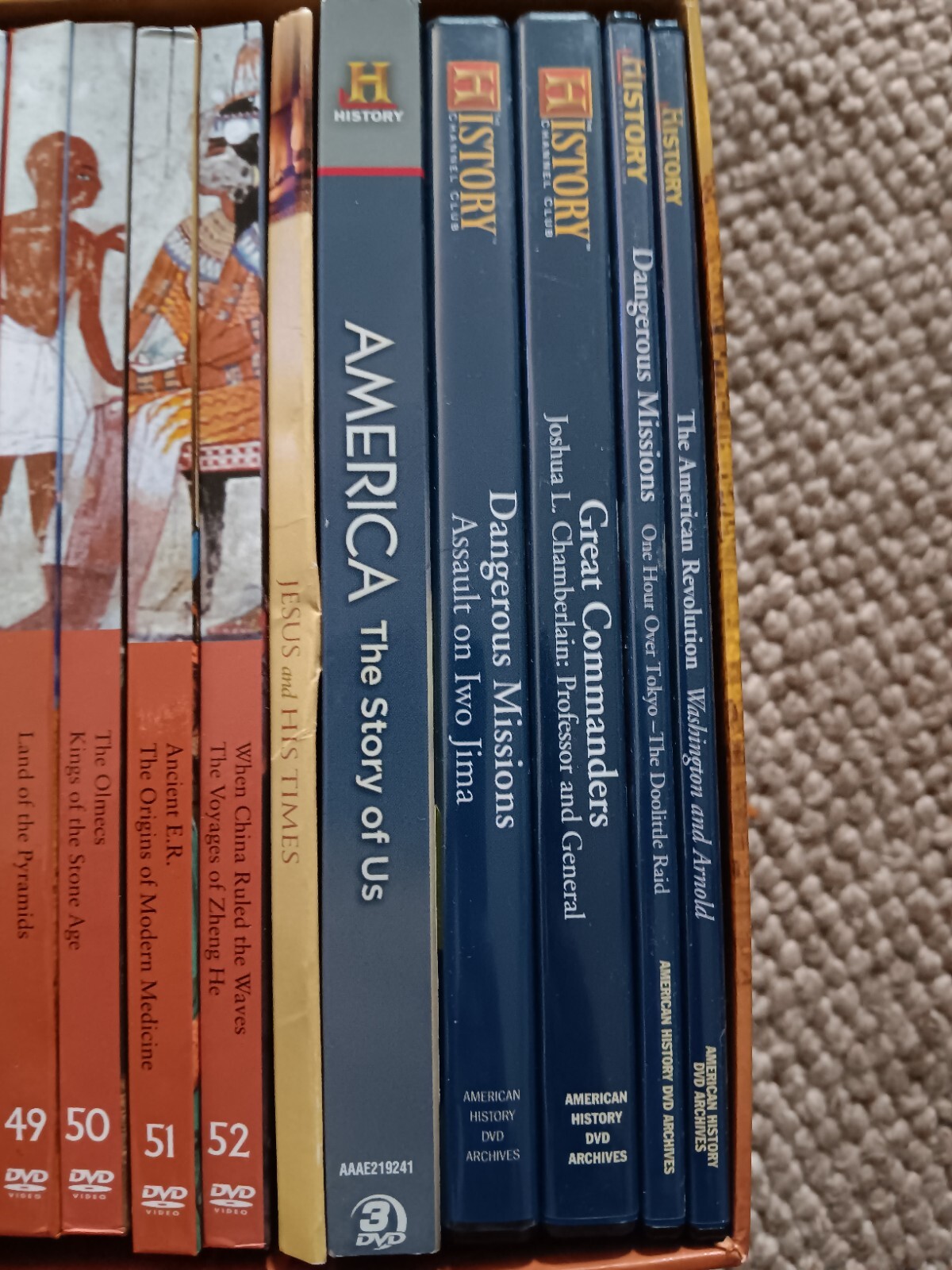 Ancient Civilizations Complete DVD Set 152 + 7 History Channel DVDs 🔥🔥