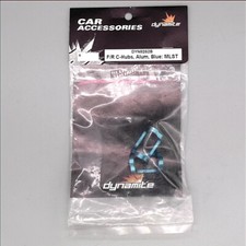 Dynamite DYN8252B F/R C-hubs, Alum,Blue MLST