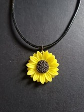 Sunflower 🌻 Necklace Handmade