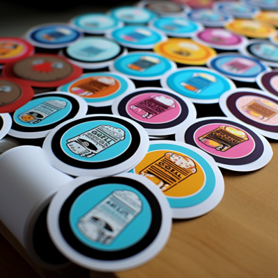 QTY 100 Custom 90mmx90mm Die-cut Sticker Label Waterproof Outdoor ...
