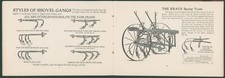1907 Akron Ohio Cultivator Co Kraus Pivot Axle Illustrated Catalog Farming OH