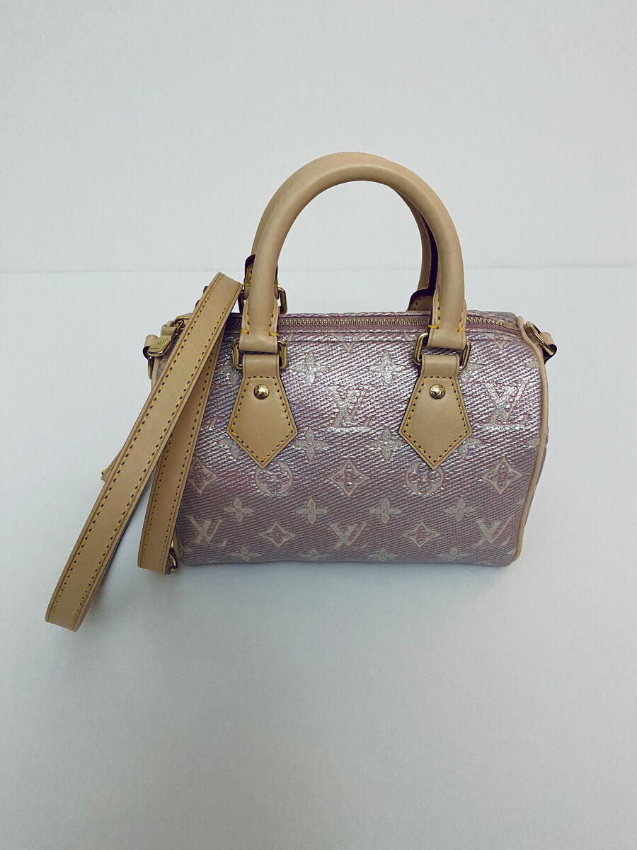 Louis Vuitton Monoglam Speedy 20 Banouliere Pink LE – DAC