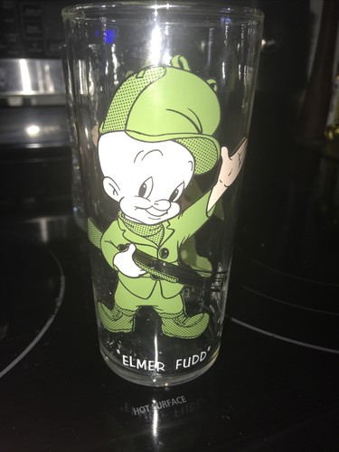 Warner Bros. Inc. 1973 Elmer Fudd Pepsi Collector Glass Tumbler Hunter Gift Euc - Picture 5 of 6