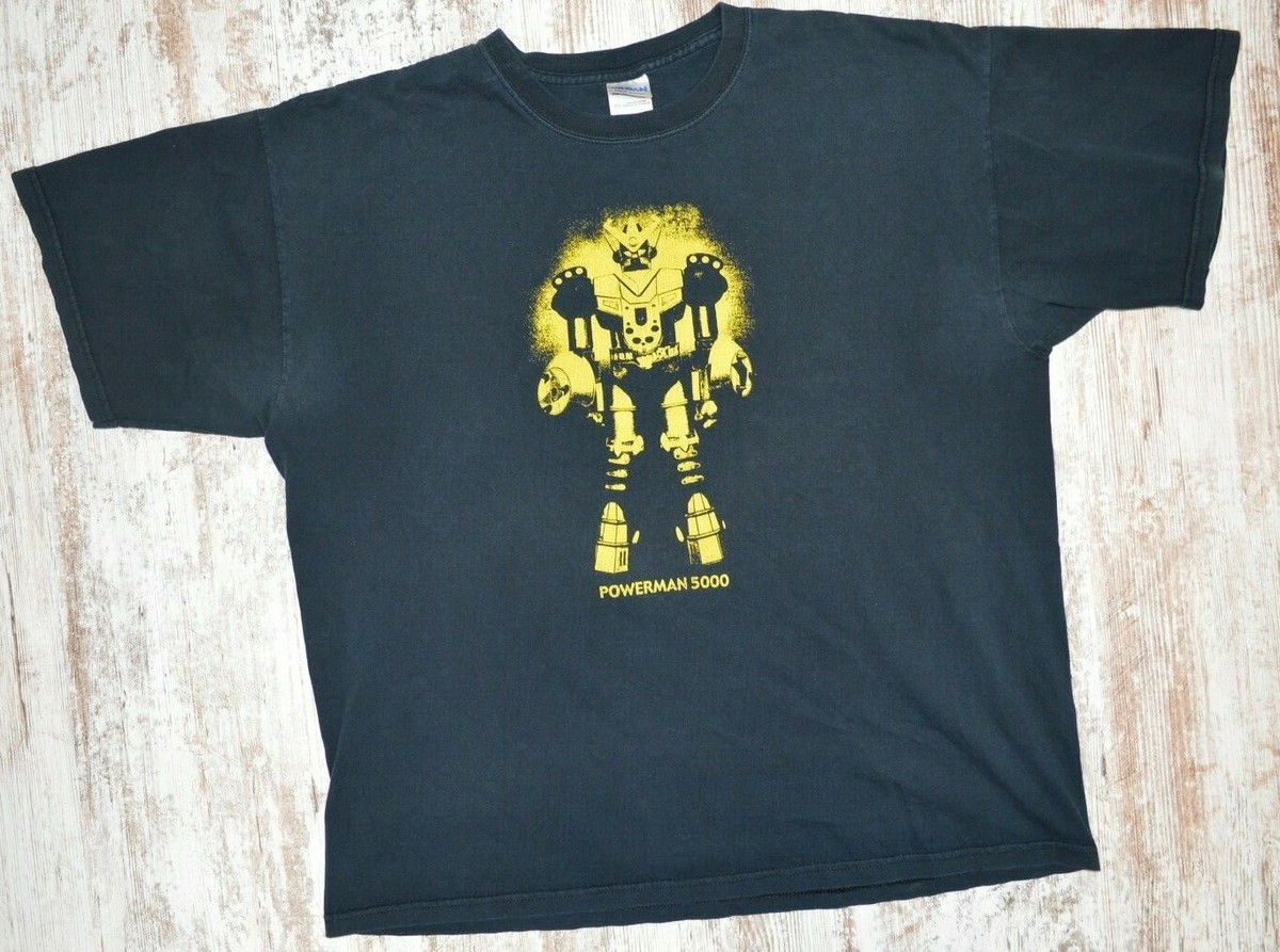 Powerman 5000 RARE T-shirt XL Like A Giant F*cking Robot Heavy