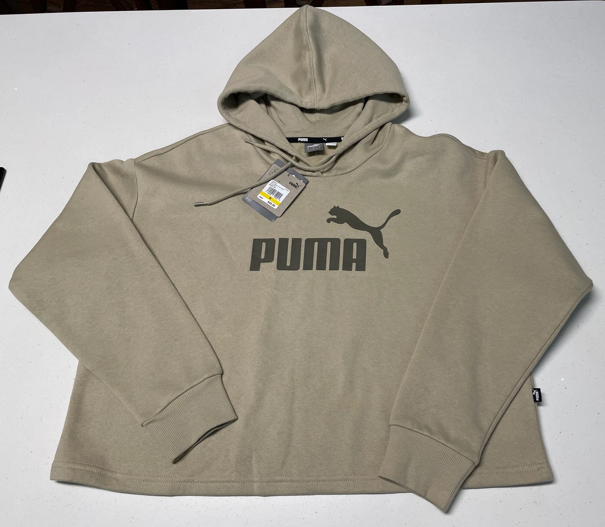 Puma beige sweatshirt hot sale