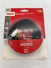 RCA VH914R Stereo Dubbing Cable (12 ft) New Unopened