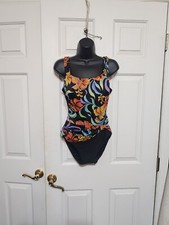 Longitude Vingage Women  s Size 10 One Piece Bathingsuit