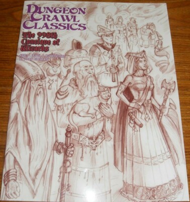 The 998th Conclave of Wizards Dungeon Crawl Classics DCC 88 Sketch Cover Neu