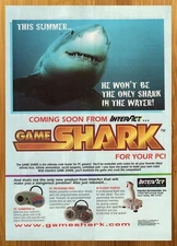 1996 Interact Game Shark Vintage Print Ad/Poster PC Controller Video Game Art 