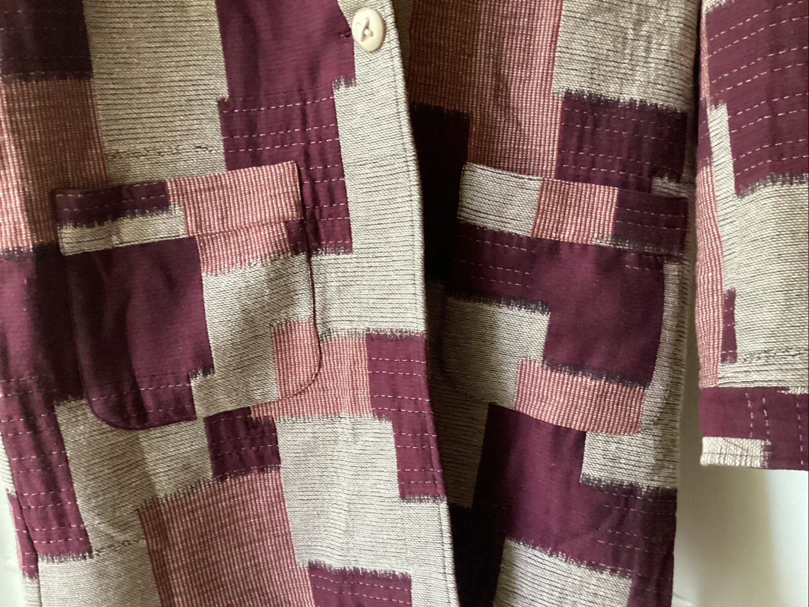 Johnny Was Workshop Supime Patchwork One-button J… - image 3