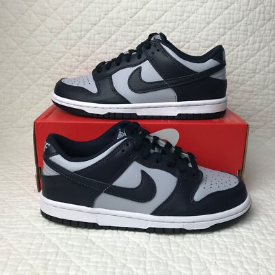 Nike Dunk Low (GS) Grade School Shoes Youth Kid’s SZ 4Y Wolf Gray  CW1590-004