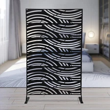 Garden Yard Decorative Fencing Screen Wall Ornamental Metal Garden Gates Panels