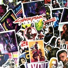 100pc Cyberpunk 2077 XBOX PS PC Laptop Notebook Guitar Decal Stickers Pack