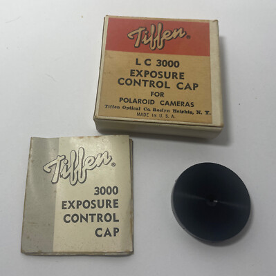 Tiffen LC 3000 Exposure Control Cap For Polaroid Cameras In Org Box