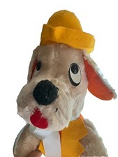 vintage plush stuffed animal dog