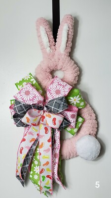 Bunny Wreath, Easter Wreath, Spring Wreath, Holiday Wreath, Custom Wreath, Bunny