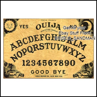 Fridge Fun Refrigerator Magnet HALLOWEEN Ouija Board -A- Retro Horror Classic