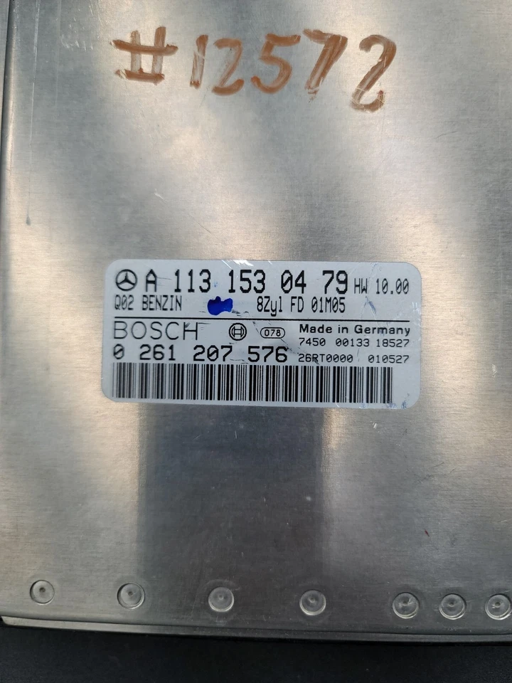 2001 Mercedes-Benz S500 Engine Control Unit Module A1131530479 AT RWD - Изображение 3 из 4