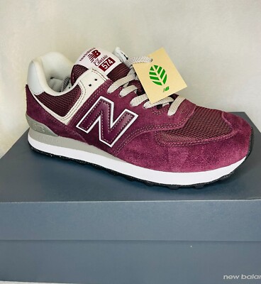 Chaussures femme New Balance 574 Classic daim WL574EVM bordeaux - Main Image
