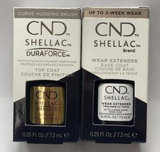 Set - 2 - CND Shellac Wear Extend Base Coat +...