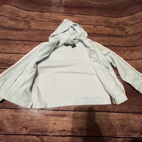 Girl's Wearever Girl Velour Ballet Dance Zip Up Hoodie Size 5 SEE NOTES - Picture 6 of 7