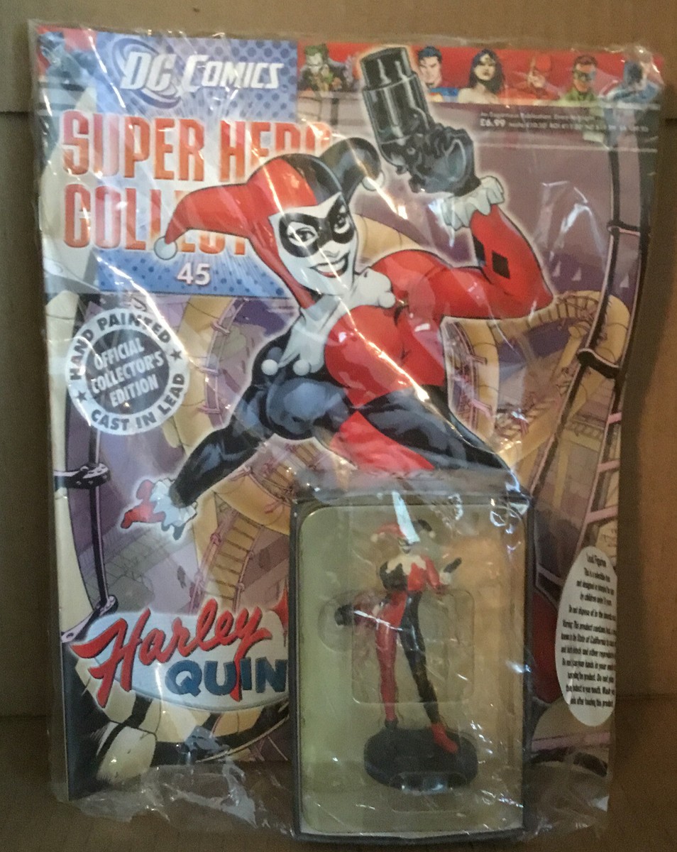 Eaglemoss DC Comics Super Hero Collection: Issue #45 Harley Quinn ~NIB