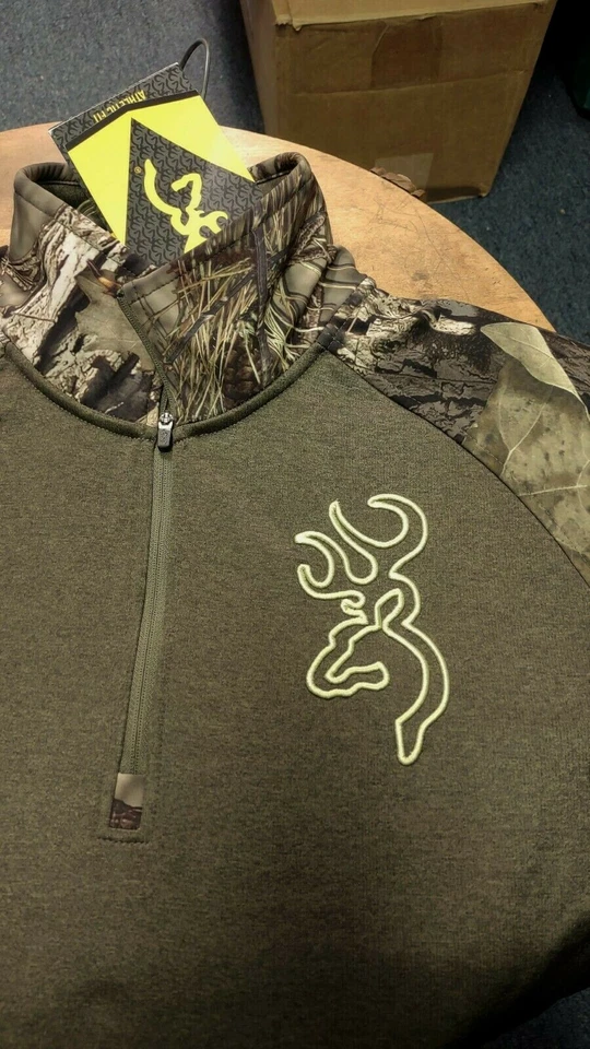 Browning Women's Bellum Mossy Oak Breakup 1/4 Zip Jacket MOBUC 18732670 Size L - Image 4 of 4