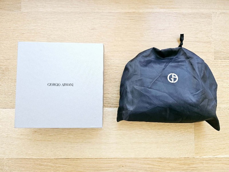 NEW Giorgio Armani Business Royal Laurel Class Toiletry Case EVA AIR Amenity Kit