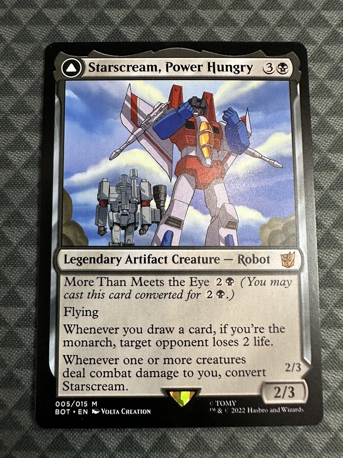 MTG+Starscream%2C+Power+Hungry+%2F%2F+Starscream%2C+Seeker+Leader ...