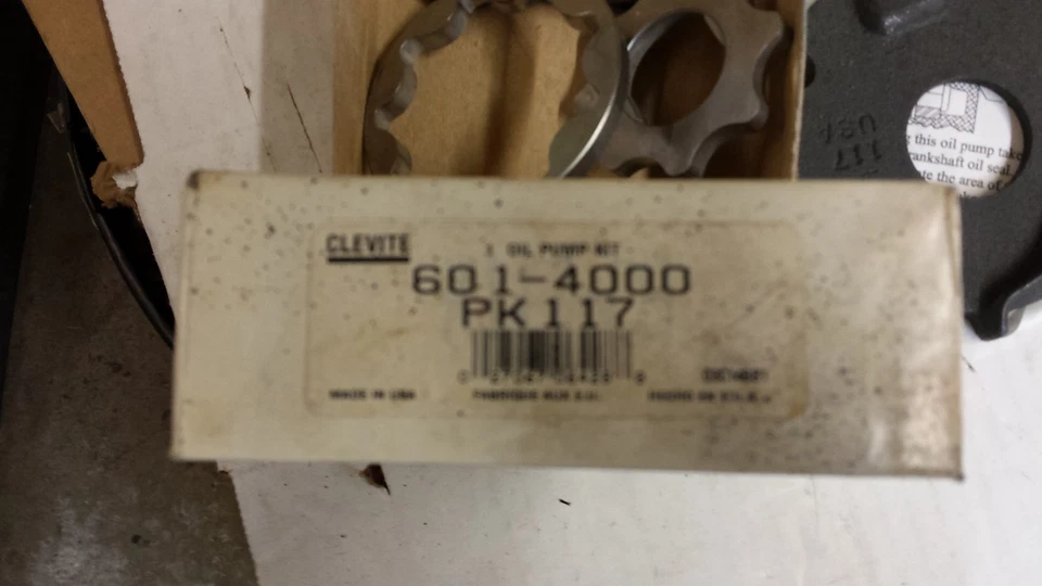 601-4000 PK117 K117 KIT DE REPARACIÓN DE BOMBA DE ACEITE CHRYSLER PLYMOUTH DODGE NUEVO Foto 2 de 2