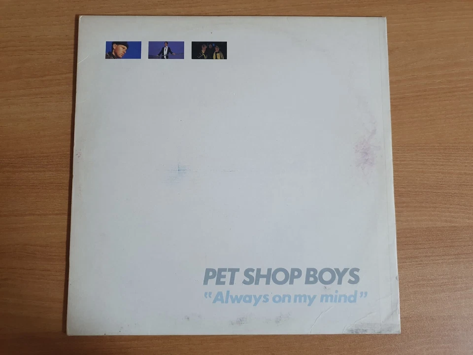 Pet Shop Boys - Always On My Mind Rare Korea Single Vinyl LP 1988 RARE SLEEVE - Imagem 2 de 4