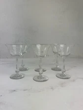 Vintage Tiffin-Franciscan Cherokee Rose Sherry Glasses Set of 6
