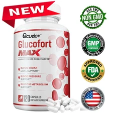 Glucofort MX ADVANCED BLOOD SUGAR SUPPORT capsules Boosts Metabolism
