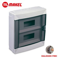 MAKEL distributor sub-distribution fuse box surface-mounted box IP40