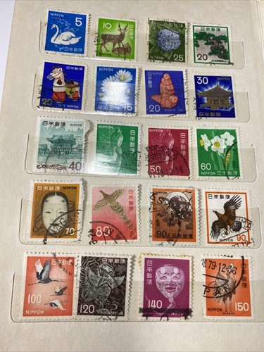 Vintage Flying Eagle Stamp Album With 147 Vintage Stamps - 第 3/17 張圖片