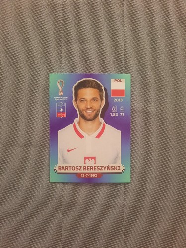 Panini FIFA World Cup Qatar 2022 Stickers - Holland/Poland/Portugal/Qatar