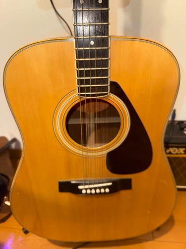 YAMAHA Acoustic guitar FG-201 Orange label Japan vintage