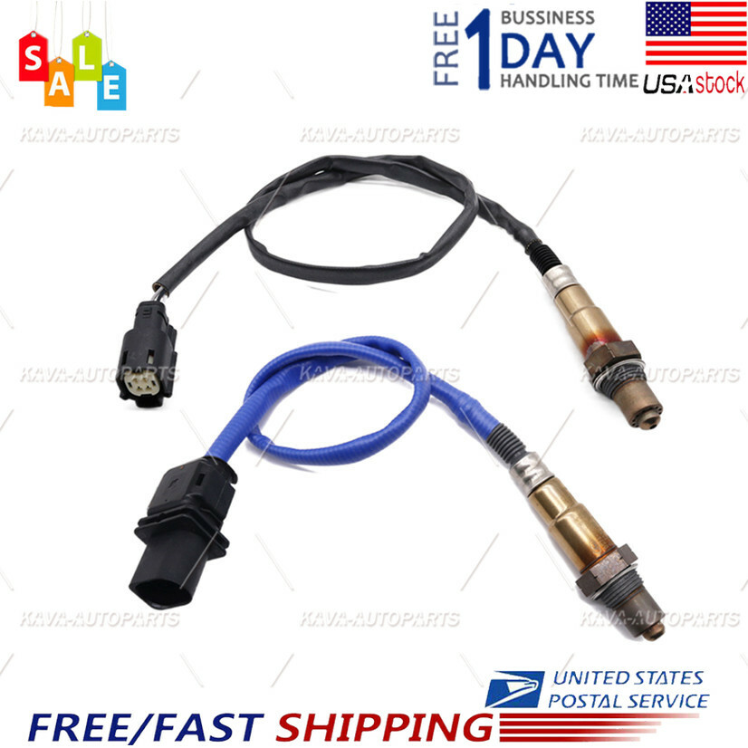 2PC Upstream & Downstream O2 Oxygen Sensors – 2015-2020 Ford Edge 2.0L L4 Turbo – Direct Fit