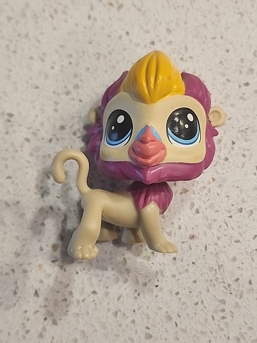 LPS Littlest Pet Shop Pink Tan Orange Baboon Family Dad #324 Babies #325 #326 - Picture 8 of 10