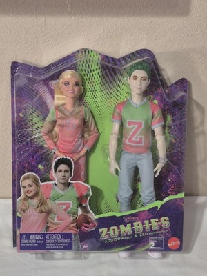 Disney Zombies 2-Pack Addison Cheerleader and Zed Football Player 12'' Doll Set