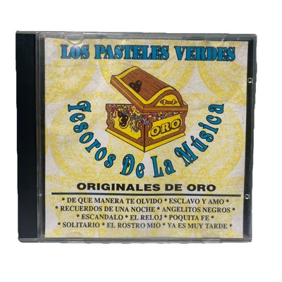 Tesoros De La Musica By Los Pasteles Verdes Cd Latin Balada Romantica RT