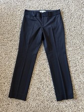 Banana Republic The Sloan Fit Dress Pants Black Women  s 2P 29x27 Good Condition