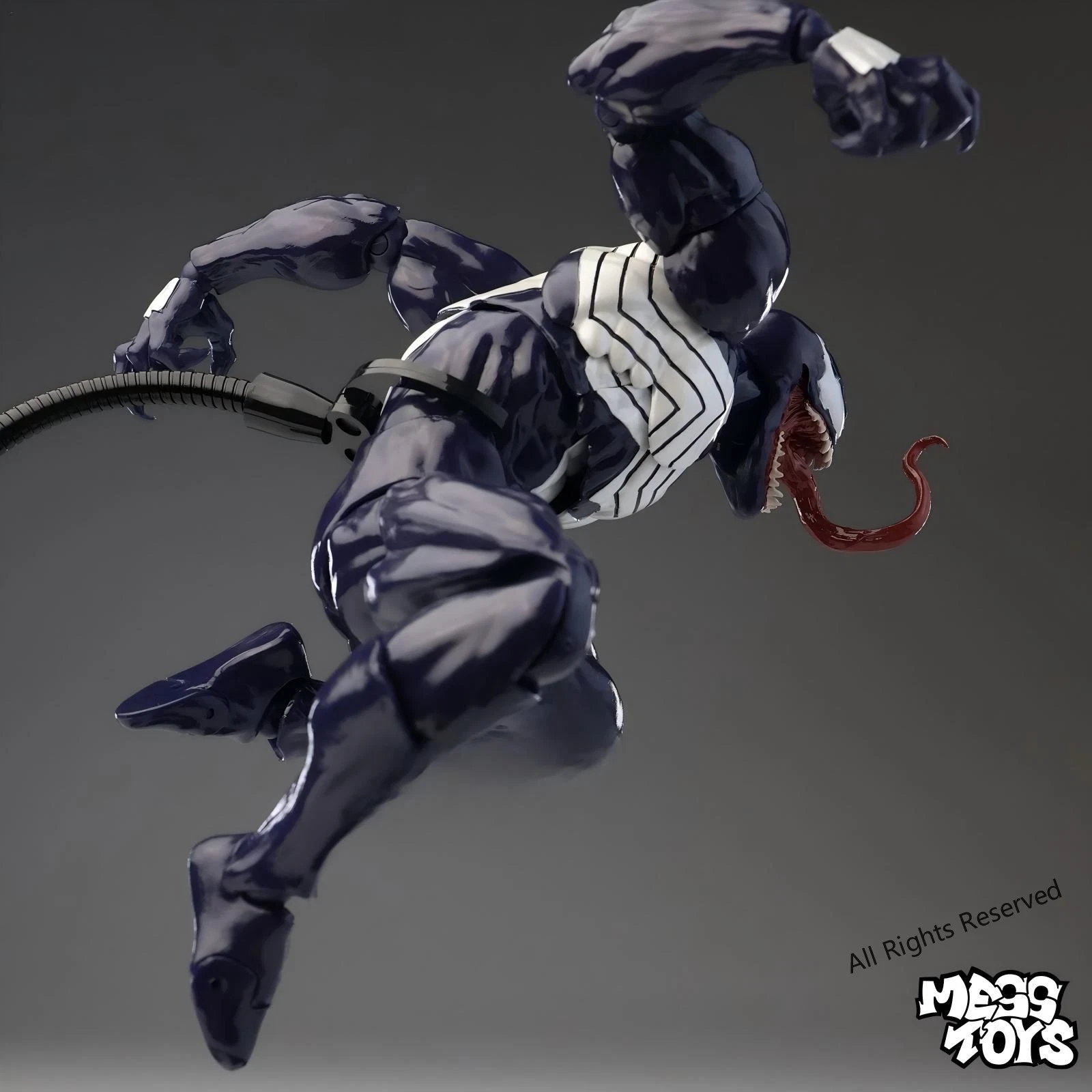 MESS TOYS Venom 1/12 Action Figure Lethal Neighbour Symbiote Collectible - product detail image 18