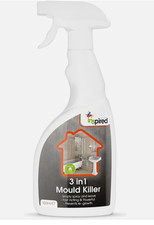New Inspired 3 in 1 Mould Killer - 500 ml bathroom kitchen bedroom lounge mould 19.76 per litre