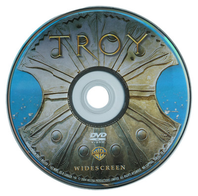 TROY DVD 2004 Widescreen Brad Pitt Eric Bana Wolfgang Petersen Film