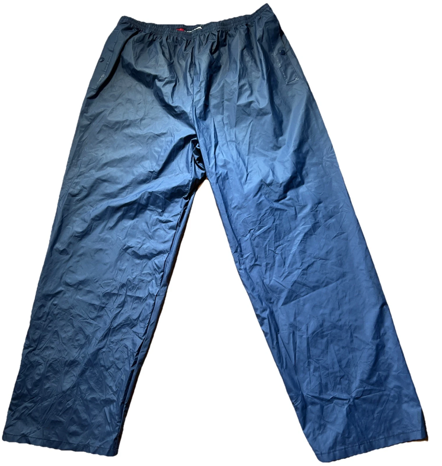 VTG Columbia Waterproof Pants Men’s 2XL Navy Blue Snow Rain Stretch Waist