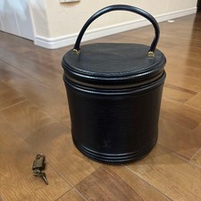 Louis Vuitton Epi Leather Black Handbag Cannes From Japan