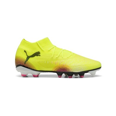 Puma FUTURE 8 PRO FG/AG Yellow Alert-Black-Sun Gelb Schwarz Rot Fußballschuhe